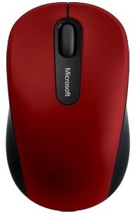 Миша Microsoft Mobile Mouse 3600 BT Dark Red (PN7-00014)