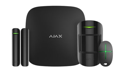 Комплект сигналізації Ajax StarterKit 2 чорний - Suricom