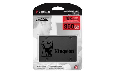 Накопичувач SSD Kingston 2.5" 960GB SATA A400 SA400S37/960G