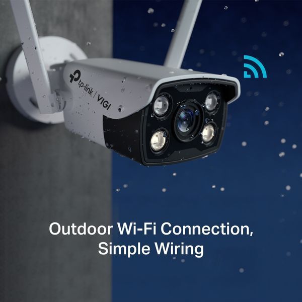 Уличная Wi-Fi IP-камера TP-Link VIGI C340-W(4mm) 4 Мп Full-Color bullet IP66 (VIGI C340-W(4mm))