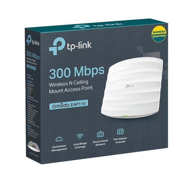 Точка доступу TP-LINK EAP110 802.11n 300Мбіт/с (EAP110)