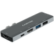 USB-хаб CANYON DS-5 Темно-сірий (CNS-TDS05B) CNS-TDS05B фото