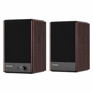 Акустична система MICROLAB SOLO 4 2.0, 60w, mini-jack, коричневий