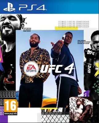 Гра консольна PS4 UFC 4, BD диск