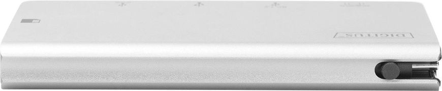 Хаб DIGITUS USB-C > HDMI/2xUSB-A/USB-C/SD/MicroSD