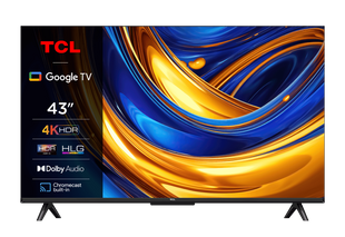 Телевізор TCL 43P655 43" 4K UHD LED Google TV HDR10 Dolby Audio (43P655)