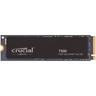SSD-накопичувач Crucial T500 M.2 heatsink 4 ТБ PCIe Gen 4 x4 NVMe