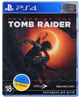 Игра консольная Shadow of the Tomb Raider Standard Edition, BD диск