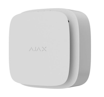 Пожежний датчик аналізу температури Ajax FireProtect 2 RB Heat, змінна батарея, jeweller, бездротовий, білий