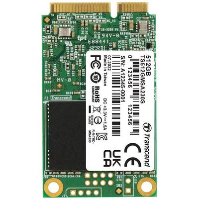 Накопичувач SSD Transcend mSATA 512GB SATA 230S TS512GMSA230S)