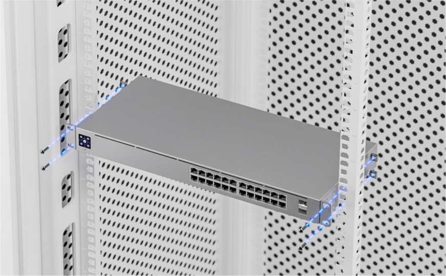 Комутатор Ubiquiti UniFi Switch Standard 24 24&times;GbE, 2&times;SFP 1U (USW-24-EU)