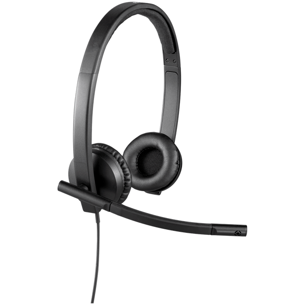 Гарнітура Logitech H570e Corded Mono USB Headset Teams Version Black (L981-001426), Чорний