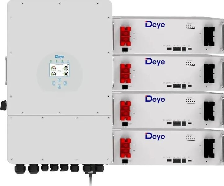 Deye SUN-12K-SG02LP1-EU 12кВт (1 фаза) Гибридный инвертор