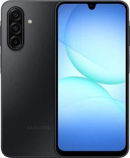 Смартфон Samsung Galaxy A17 6.7&Prime; 8/256 ГБ, 2 SIM, 5000 мА&middot;ч, чёрный (SM-A175FZKEEUC)