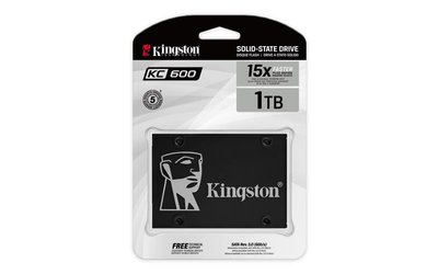 Накопичувач SSD Kingston 2.5" 1TB KC600 SATA KC600 (SKC600/1024G)
