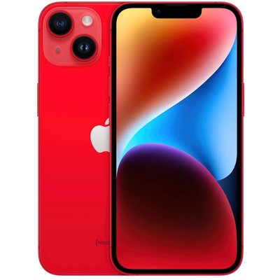 Мобільний телефон Apple iPhone 14 128GB PRODUCT Red (MPVA3RX/A) - Suricom