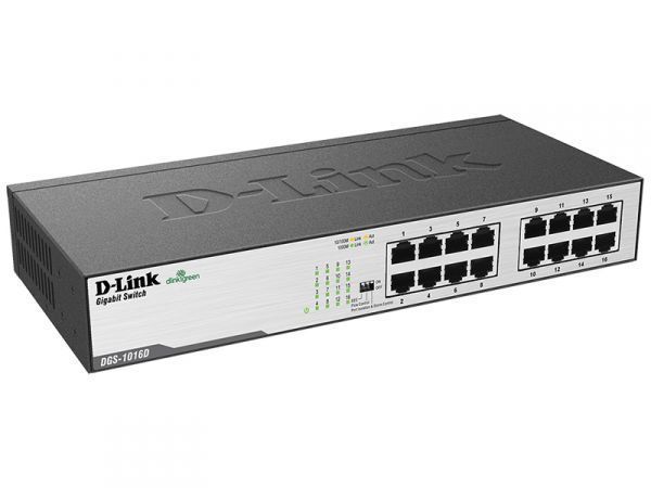 Коммутатор D-Link DGS-1016D/GE 16port Gigabit (DGS-1016D)