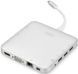 Хаб DIGITUS USB-C > HDMI/VGA/miniDisplayPort/3xUSB-A/USB-C/SD/MicroSD/RJ54/Audio DA-70863 фото