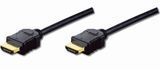 Кабель HDMI DIGITUS High Speed з Ethernet (HDMI A &mdash; HDMI A) 2 м, HDMI 1.4, 4K 30 Гц, чорний (AK-330114-020-S)