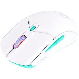Мышь HyperX Pulsefire Haste 2 Core беспроводная 2,4 ГГц/Bluetooth, RGB, белая (8R2E7AA)