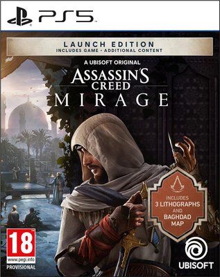 Гра консольна PS5 Assassin's Creed Mirage Launch Edition, BD диск