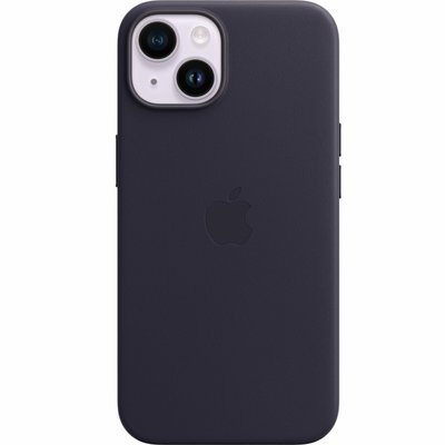 Панель Apple MagSafe Leather Case для Apple iPhone 14 Ink (MPP63ZE/A)
