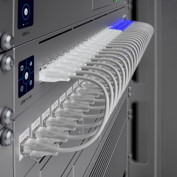 Патч-корд Ubiquiti Etherlighting надтонкий 2,5 GbE 1 м (UACC-Cable-Patch-EL-1M-W)