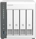 Мережеве сховище QNAP TS-433-4G, 4 відсіки 3,5&Prime;, ARM Cortex-A55 2,0 ГГц, 4 ГБ, GbE + 2,5 GbE (TS-433-4G) TS-433-4G фото