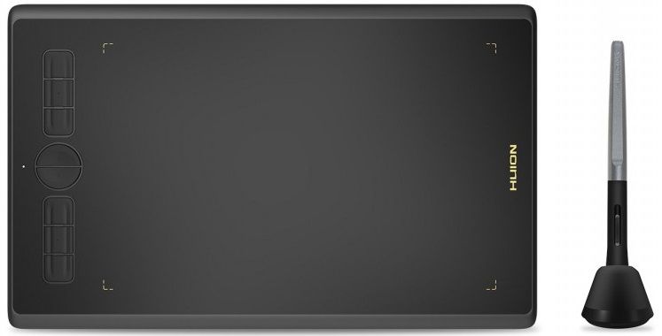Графический планшет Huion H610X Black