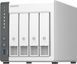 Мережеве сховище QNAP TS-433-4G, 4 відсіки 3,5&Prime;, ARM Cortex-A55 2,0 ГГц, 4 ГБ, GbE + 2,5 GbE (TS-433-4G) TS-433-4G фото