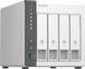 Мережеве сховище QNAP TS-433-4G, 4 відсіки 3,5&Prime;, ARM Cortex-A55 2,0 ГГц, 4 ГБ, GbE + 2,5 GbE (TS-433-4G) TS-433-4G фото
