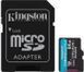Картка пам'яті Kingston Canvas Go Plus Gen4 microSDXC 64 ГБ, з адаптером (SDCG4/64GB) SDCG4/64GB фото