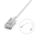 Патч-корд Ubiquiti Etherlighting надтонкий 2,5 GbE 1 м (UACC-Cable-Patch-EL-1M-W) UACC-CABLE-PATCH-EL-1M-W фото