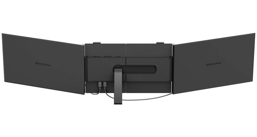 Портативний монітор Blackview DCM6 Dual Screen 14" 1920&times;1080 IPS 60 Гц 3&times;USB-C для ноутбуків 13,3&ndash;17,3" (BVDCM6)