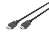 Кабель HDMI DIGITUS Premium High Speed з Ethernet (HDMI A &mdash; HDMI A) 2 м, 4K 60 Гц, чорний (AK-330107-020-S)