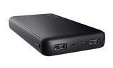 Повербанк Trust Primo ECO 15000 мА&middot;год, 2&times; USB-A + USB-C 15 Вт, чорний (24677_TRUST)