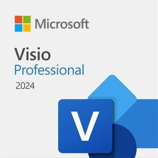 Microsoft Visio Professional 2024, разова ліцензія на 1 ПК, ESD (EP2-07111)