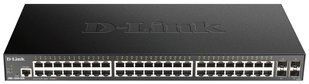 Управляемый коммутатор D-Link DGS-1250-52X Smart 48&times;GE, 4&times;10G SFP+ (DGS-1250-52X)