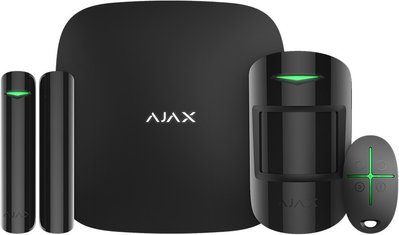 Комплект охоронної сигналізації Ajax StarterKit Plus, black - Suricom