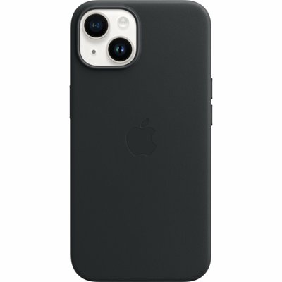 Панель Apple MagSafe Leather Case для Apple iPhone 14 Midnight (MPP43ZE/A)