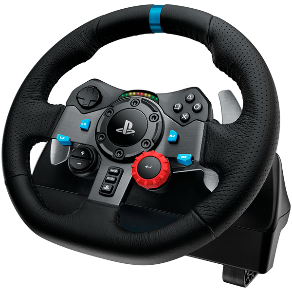 Игровой руль Logitech G29 Driving Force Racing Wheel PC Ps Black (L941-000112), Черный
