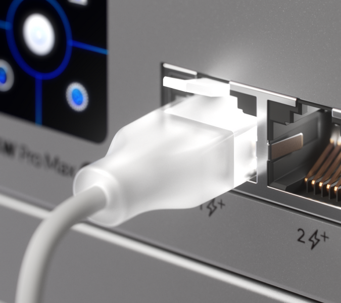 Патч-корд Ubiquiti Etherlighting надтонкий 2,5 GbE 0,3 м (UACC-Cable-Patch-EL-0.3M-W)