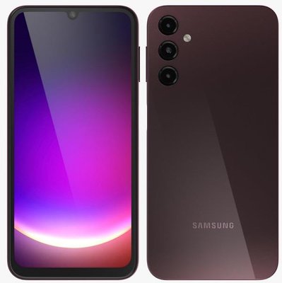 Мобільний телефон Samsung Galaxy A24 (A245) 6/128ГБ, Dark Red (SM-A245FDRVSEK)