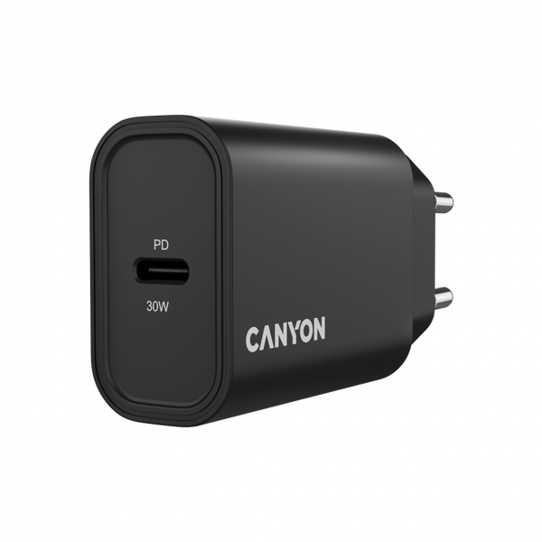 Зарядное устройство CANYON OnCharge 30CL Чёрный (CNE-CHA30CLB)