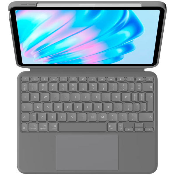 Чохол-клавіатура для планшета Logitech Combo Touch для Apple iPad Air 11" (M2-М3) Oxford Grey (920-012636)
