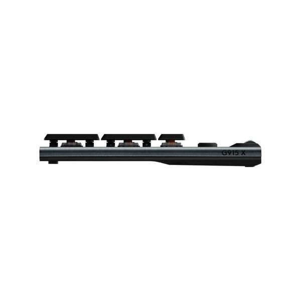 Клавіатура Logitech G915 X Lightspeed Switch-Linear Wireless/Bluetooth/USB UA Black (920-012698)