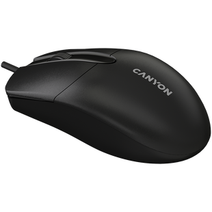 Дротова мишка CANYON M-5 чорна (CNE-CMS5)