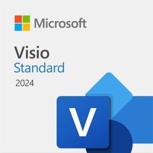 Microsoft Visio Standard 2024, разова ліцензія на 1 ПК, ESD (EP2-07167)