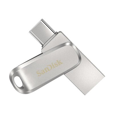 Накопичувач SanDisk 64GB USB 3.1 Type-A + Type-C Dual Drive Luxe