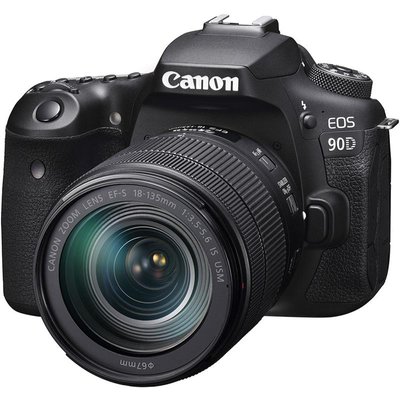 Фотоапарат Canon EOS 90D + 18-135 IS nano USM (3616C029) - Suricom